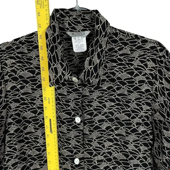 VTG Stonebridge Set Maxi Dress L Blazer Top XL Black Giraffe Tribal Animal Print - Picture 12 of 16